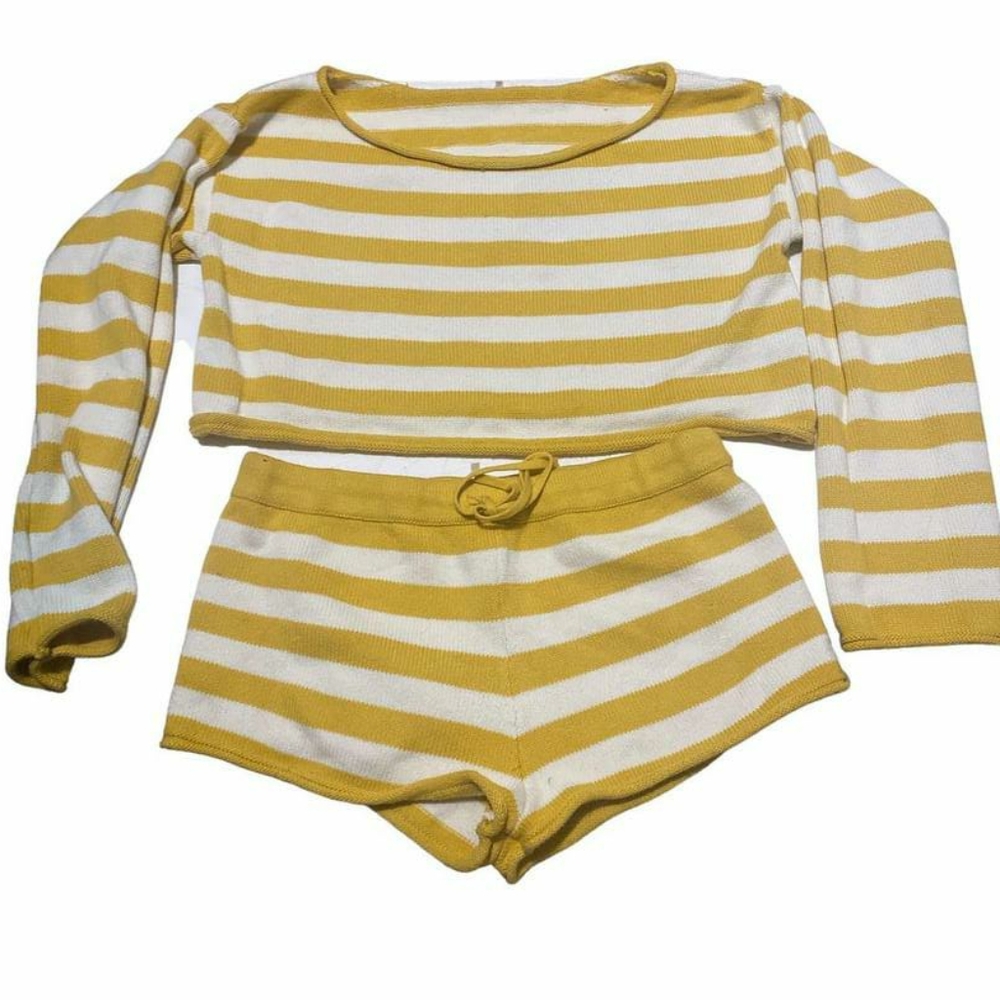 Striped Free People Two Piece - Small